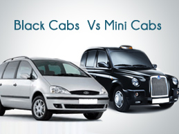 Minicabs Vs Black Cabs in London